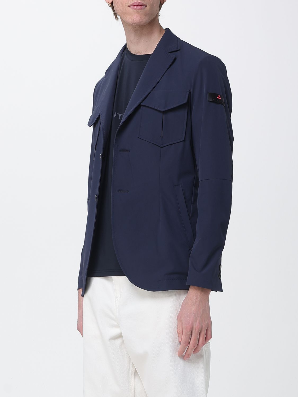 Jacket Men color Blue