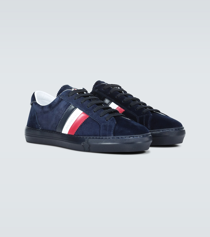 Moncler New Monaco suede sneakers