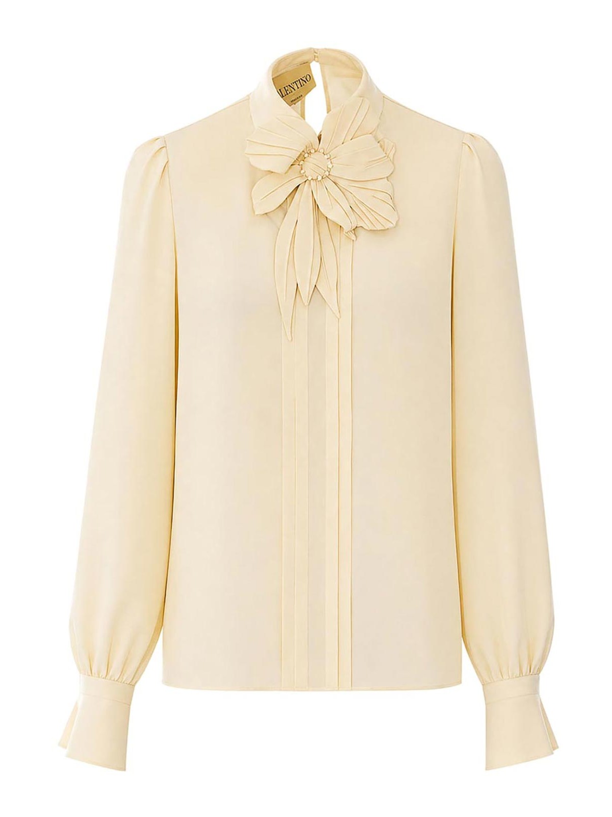 White embroidered shirt