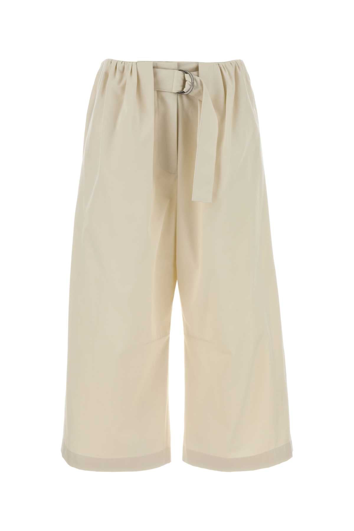 Belted Trouser — Beige
