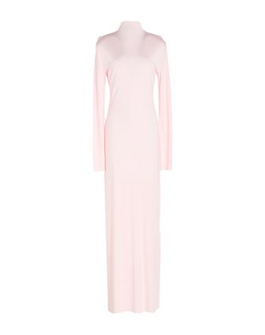 Woman Maxi dress Light pink Size M Viscose