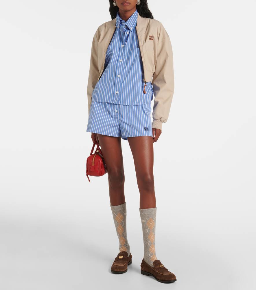 Miu Miu Wool and cashmere-blend socks
