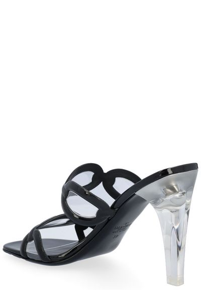 Valentino Chain Open Toe Sandals