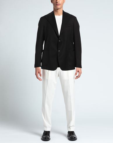 Man Blazer Black Size 44 Viscose, Polyamide, Elastane