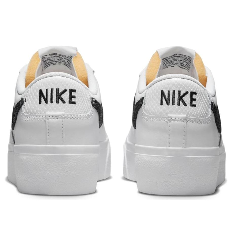 (WMNS) Blazer Low Platform 'White Snakeskin'