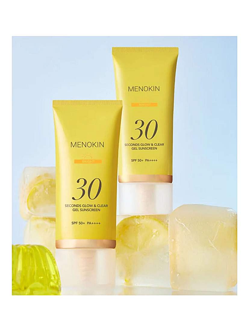 Bright Glow + Clear Gel Sunscreen SPF