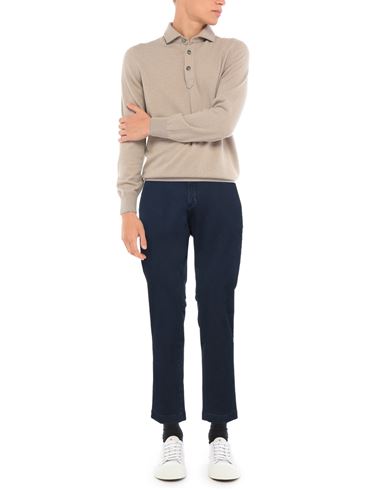 Man Pants Midnight blue Size 31 Cotton, Elastane