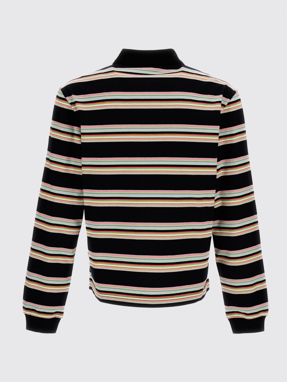 Slim Fit Long Sleeve Polo Shirt