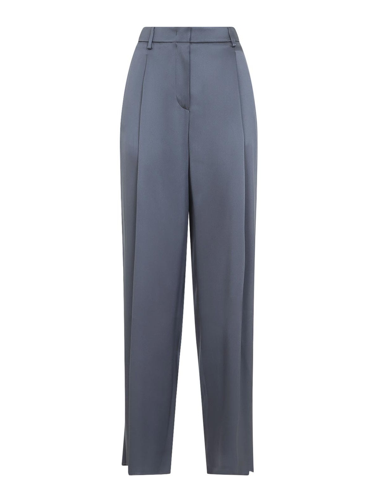 Giorgio Armani - pleated front trousers belt loops side pocket
