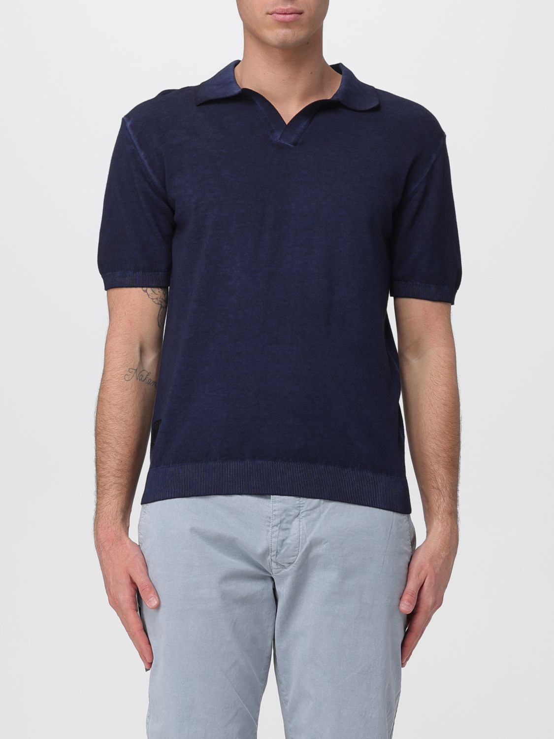 Sweater Men color Blue