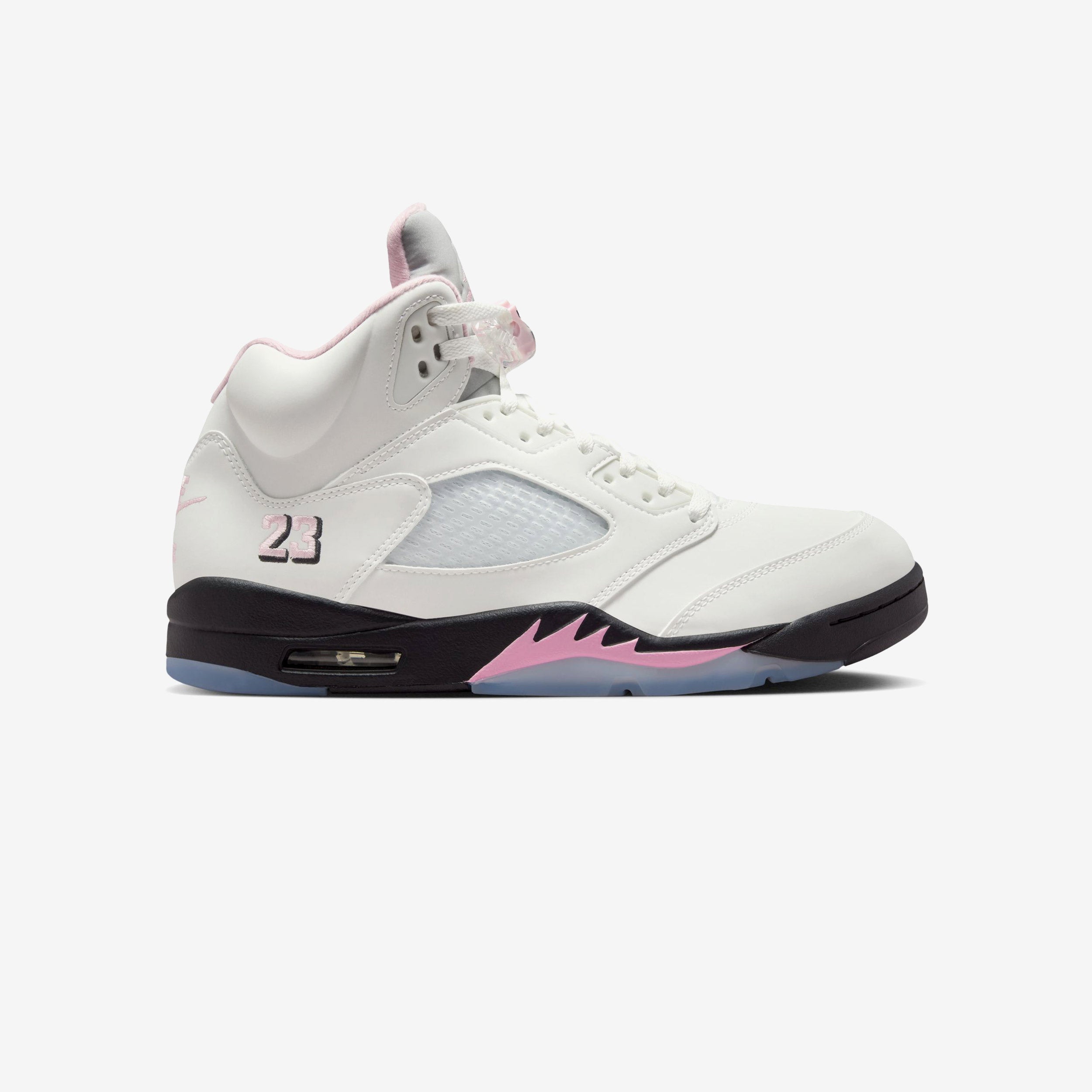 Jordan Air Jordan 5 Retro OG - WHITE/MED SOFT PINK-BLACK - unisex