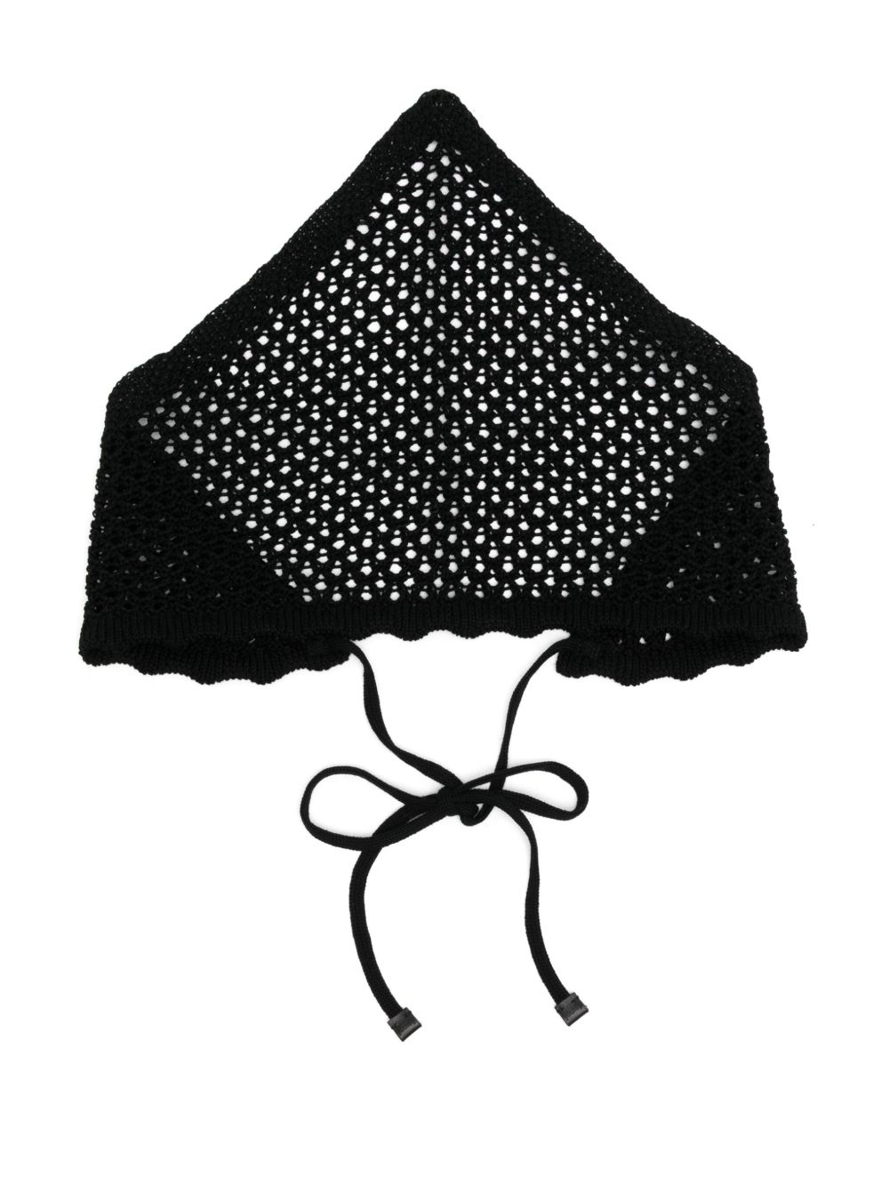 Knitted bonnet - Black