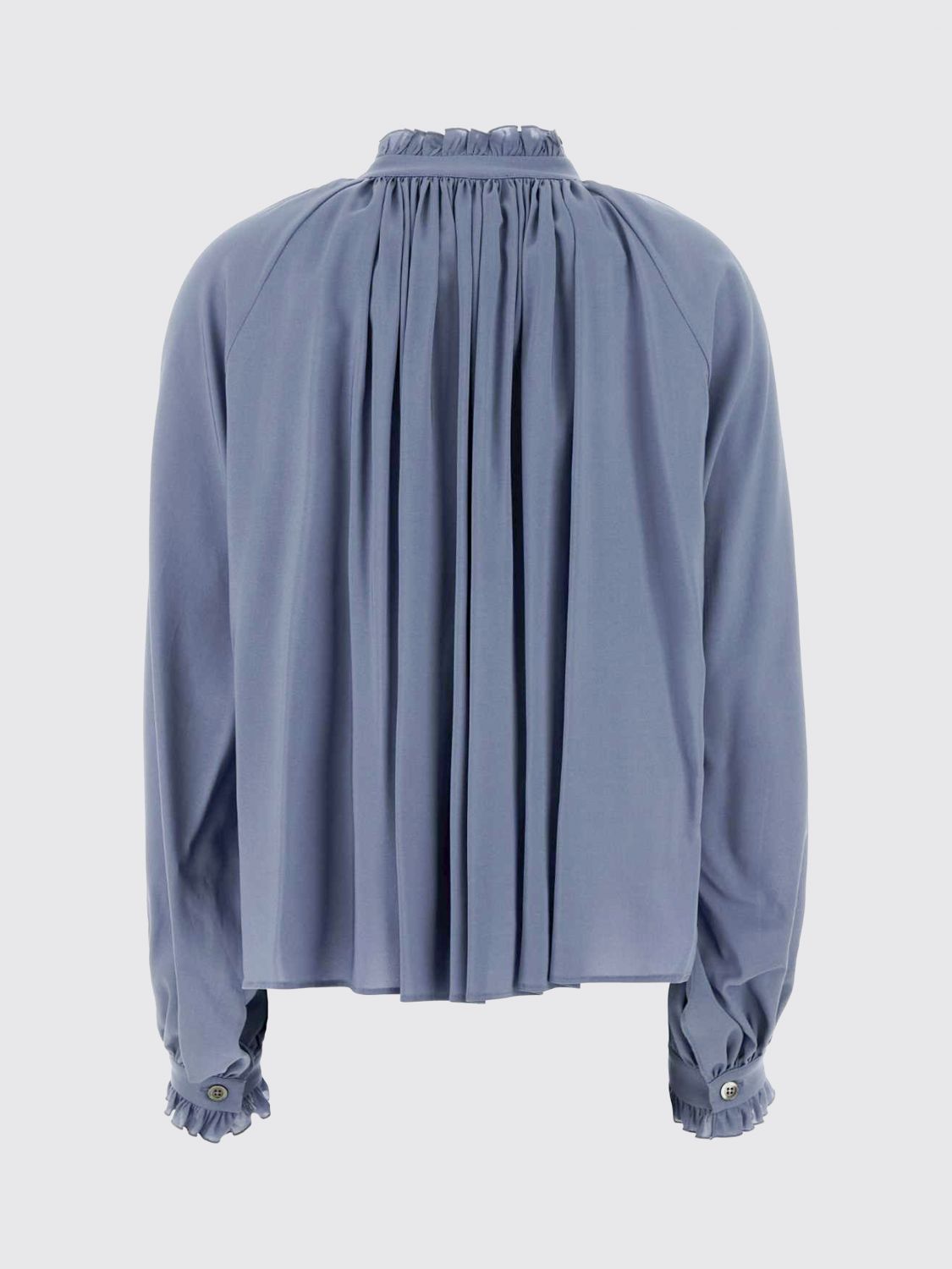 Shirt Woman color Gnawed Blue