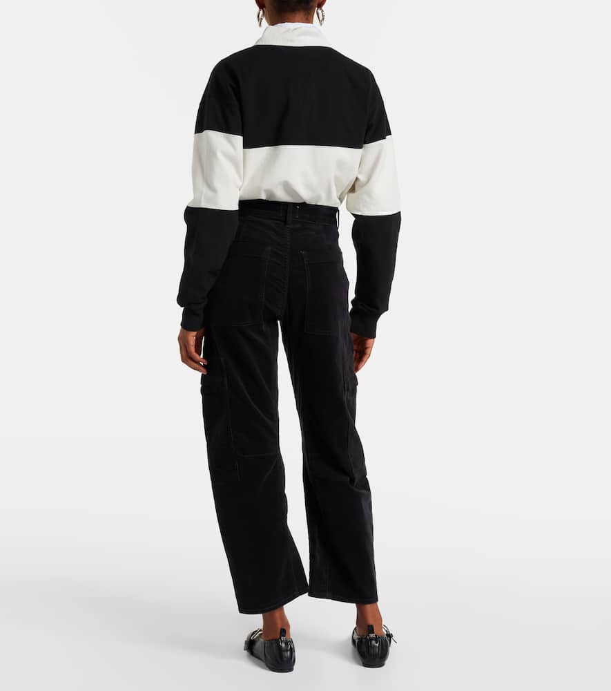 Marcelle barrel-leg cargo pants