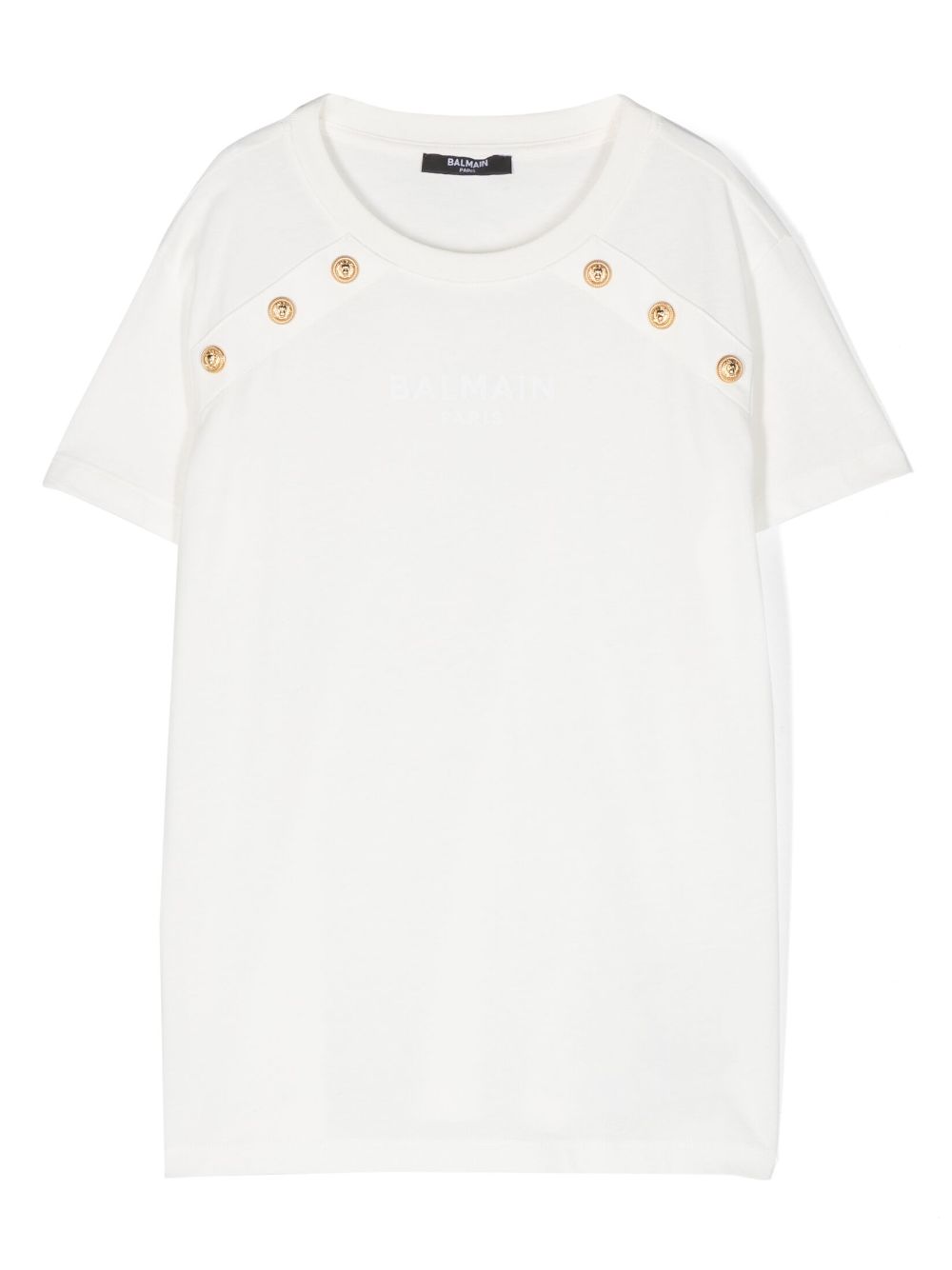 Logo-print cotton T-shirt - White