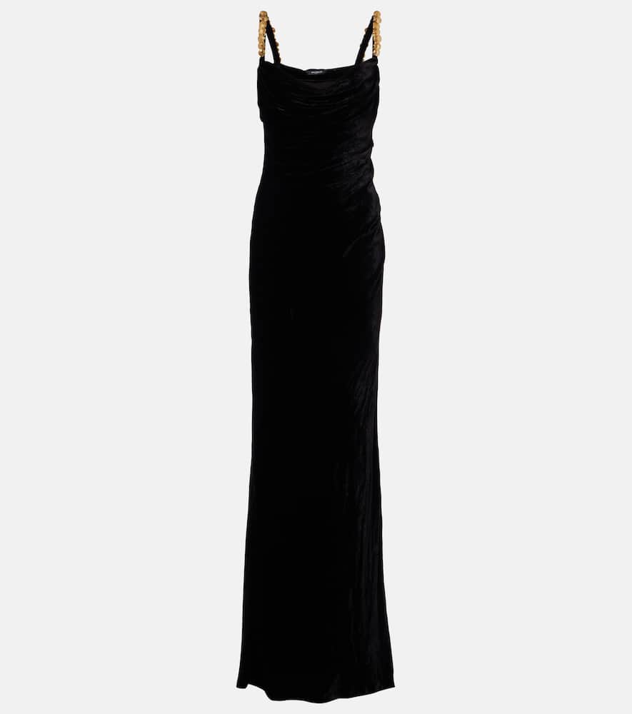 Jersey maxi dress