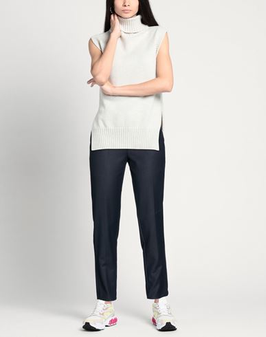 Woman Pants Midnight blue Size 4 Virgin Wool, Viscose, Polyester, Elastane