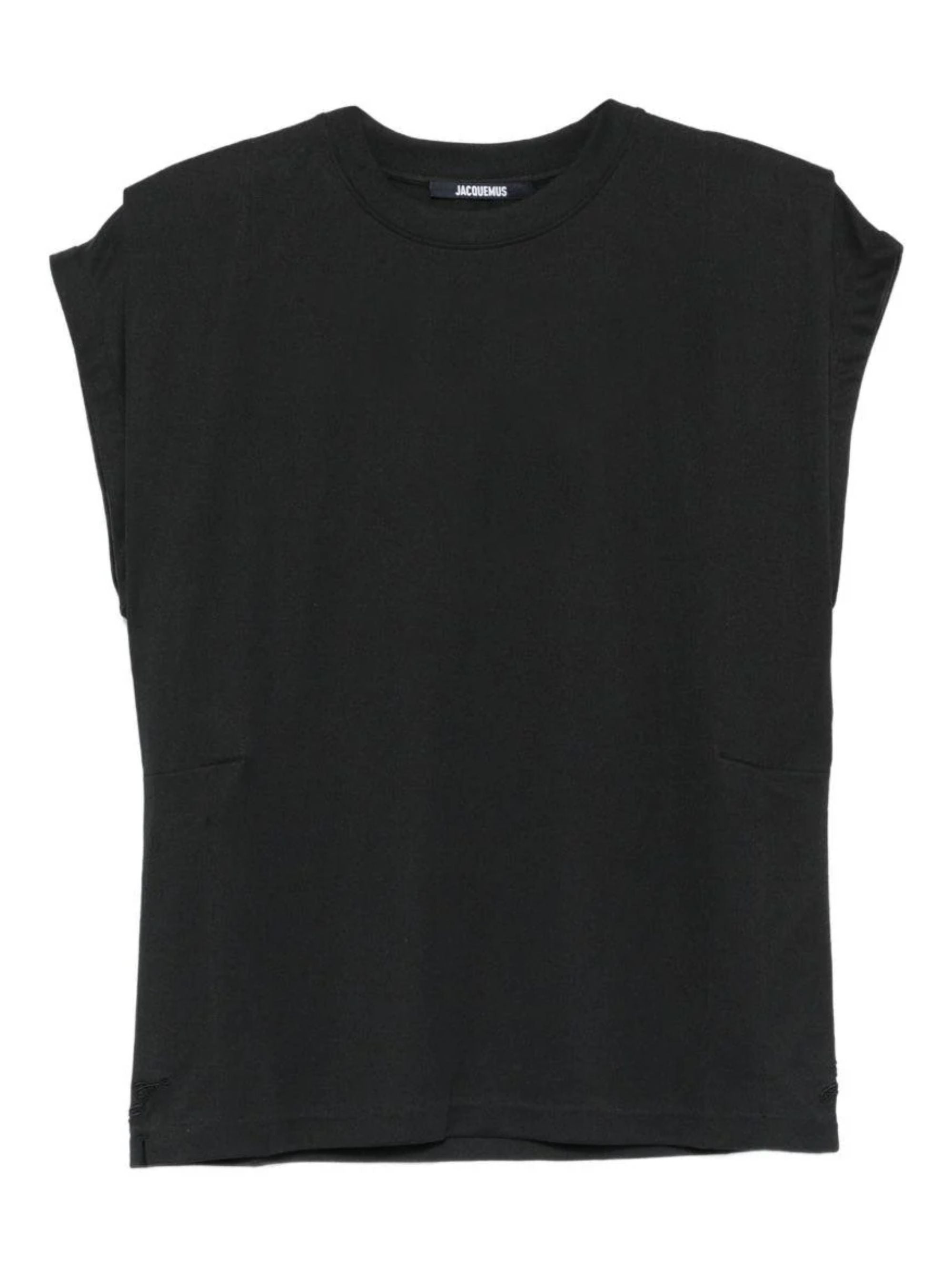 Sleeveless Crinkled Effect Top