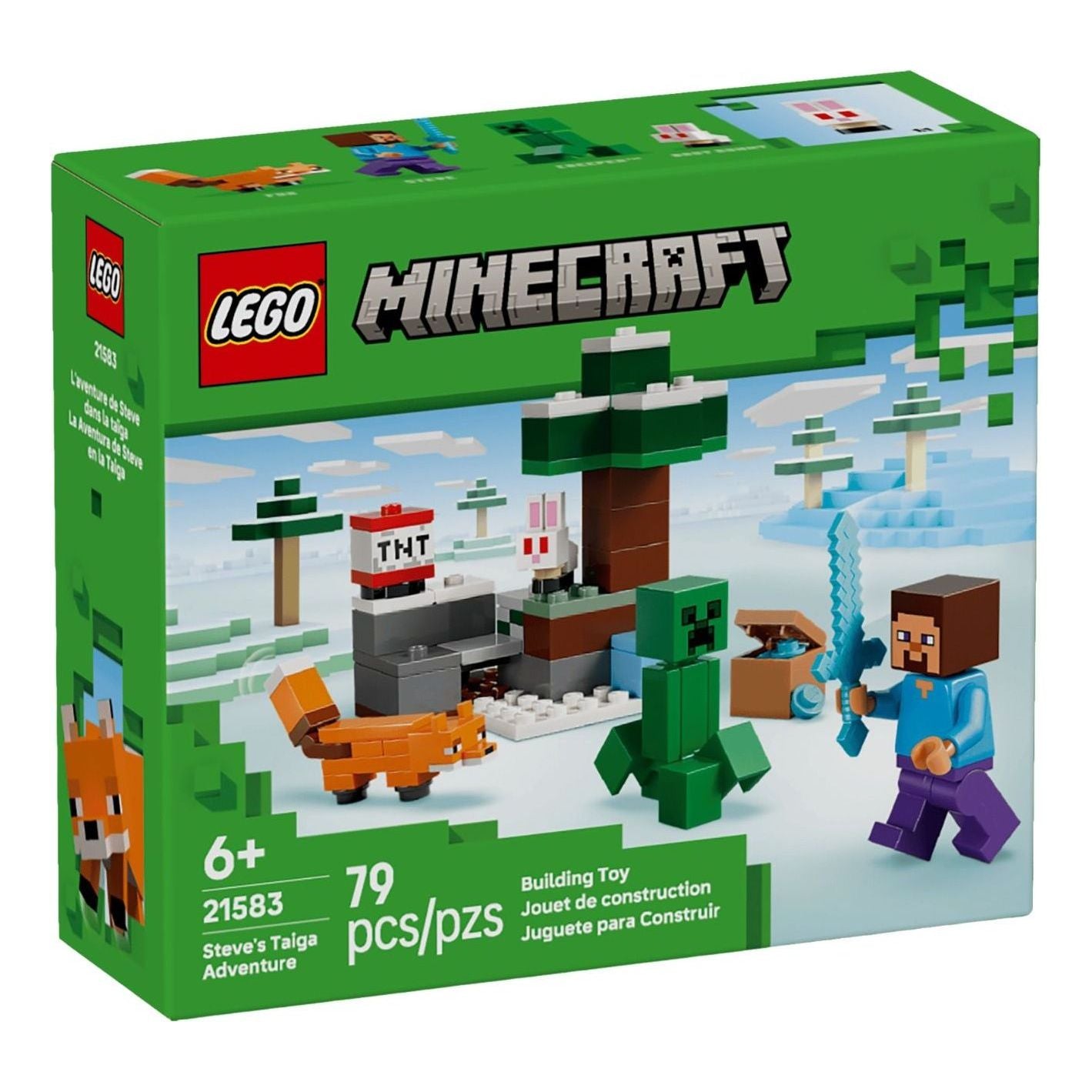 Minecraft Steve's Taiga Adventure