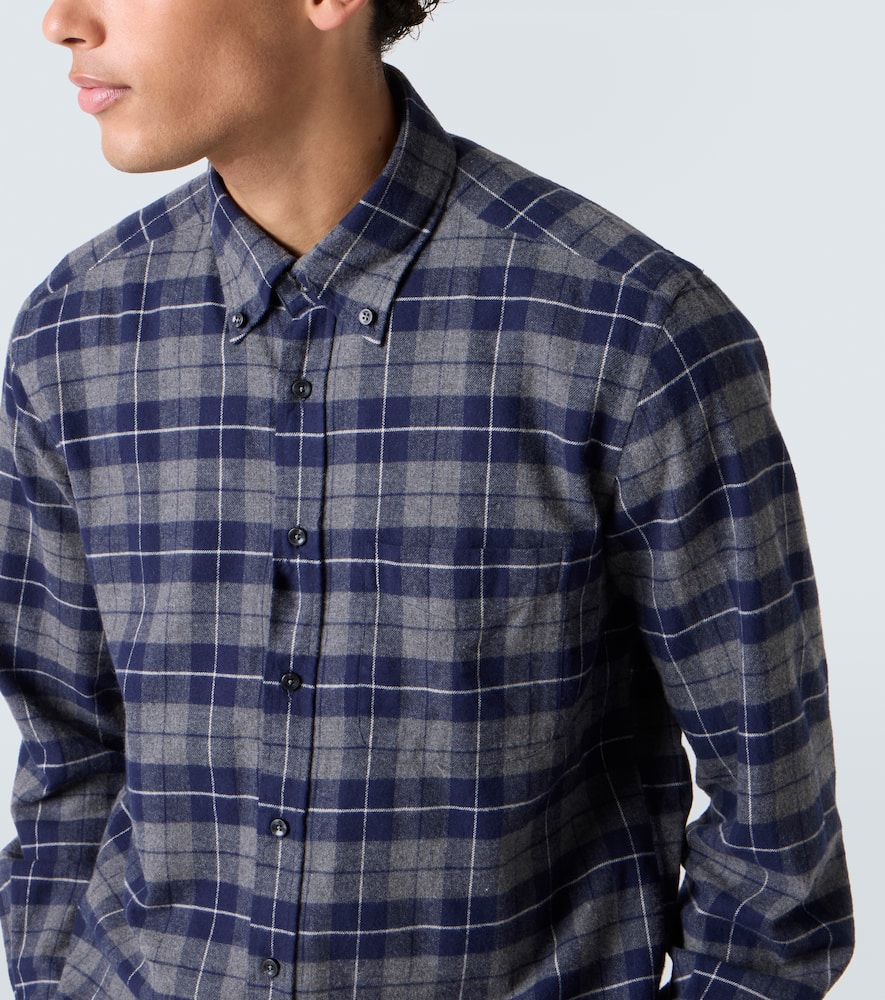 Checked cotton shirt