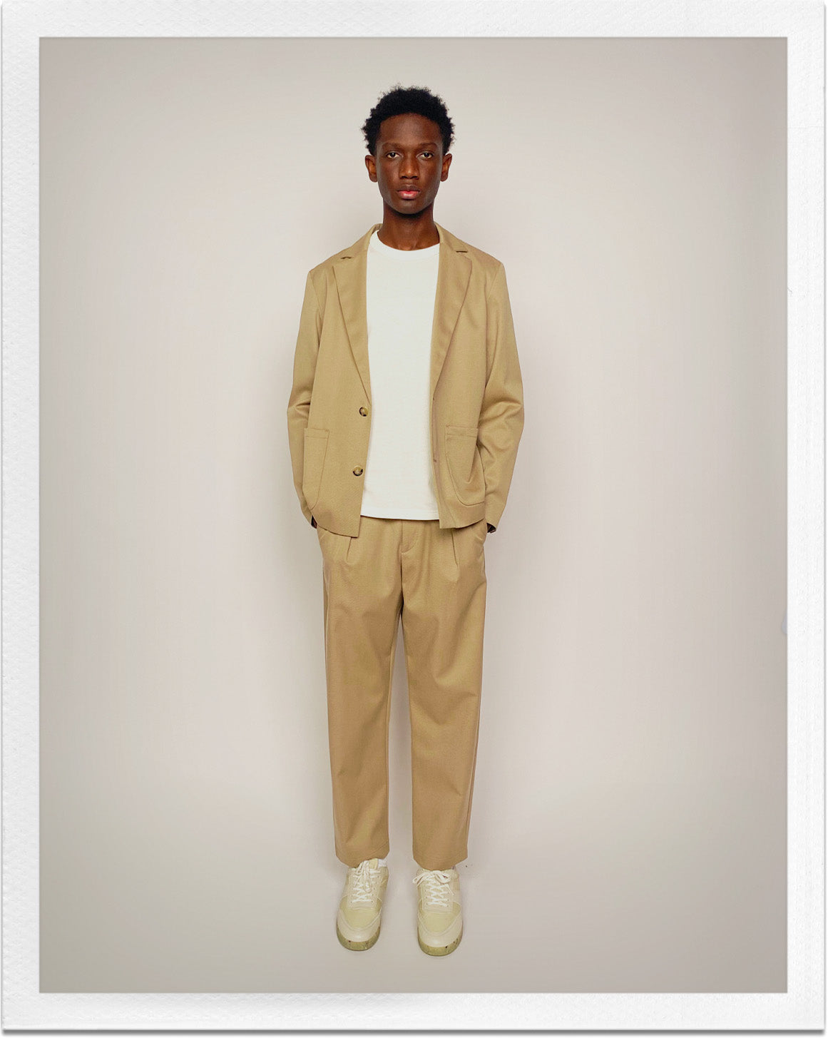 Luc jacket Beige