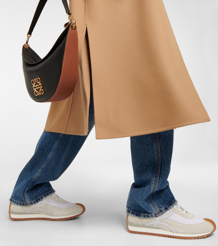 Loewe Flow Runner suede sneakers