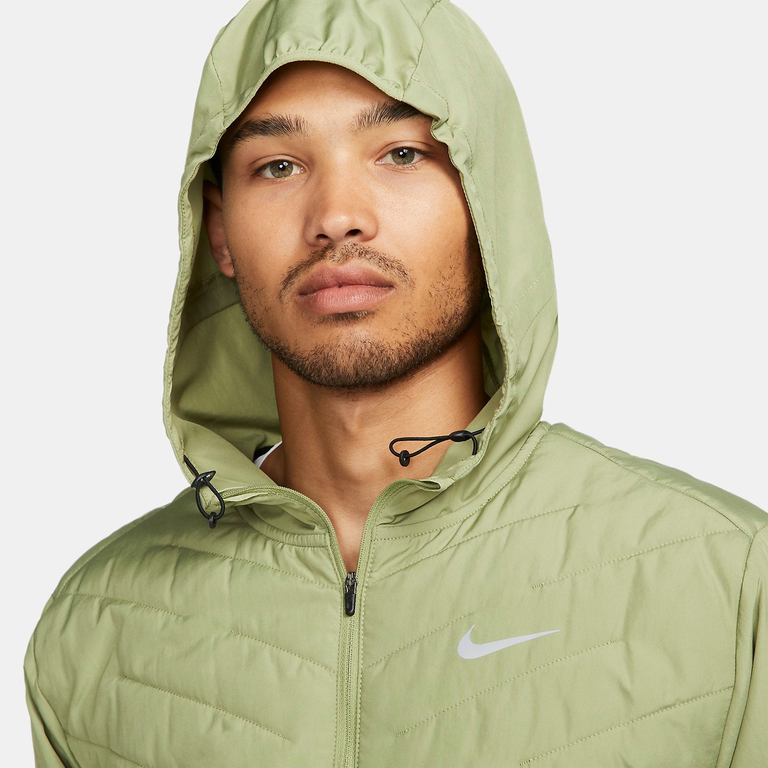 Therma-Fit Repel Synthetic Fill Running Jacket 'Green'
