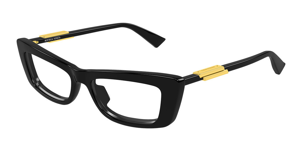 Bottega Veneta BV1449O Women's Glasses, Black