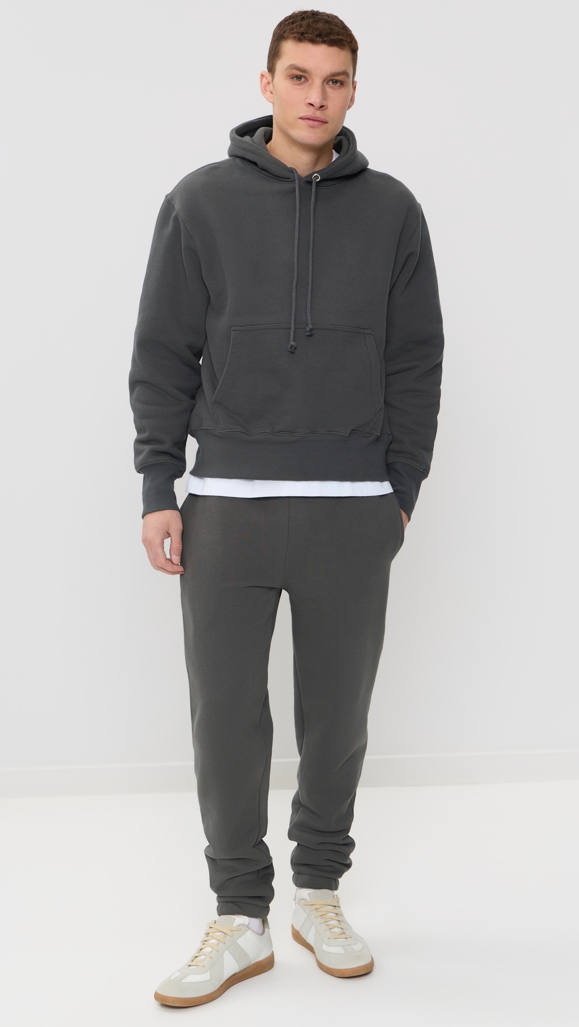 Loopback Sweatpants Washed Black