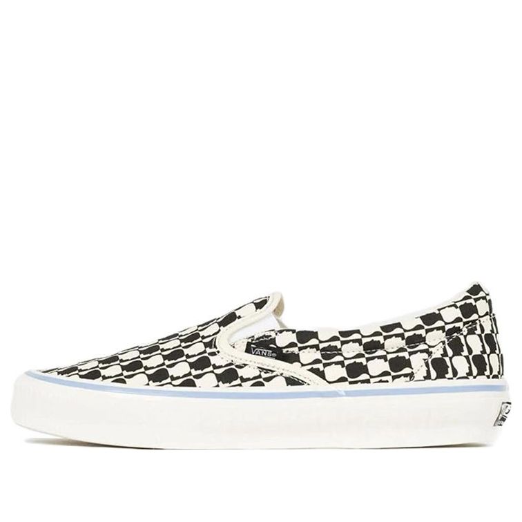 Brain Dead x OG Classic Slip-On LX 'Black White Checkerboard'