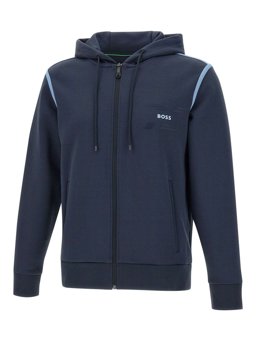 BOSS zip-up hoodie - Blue