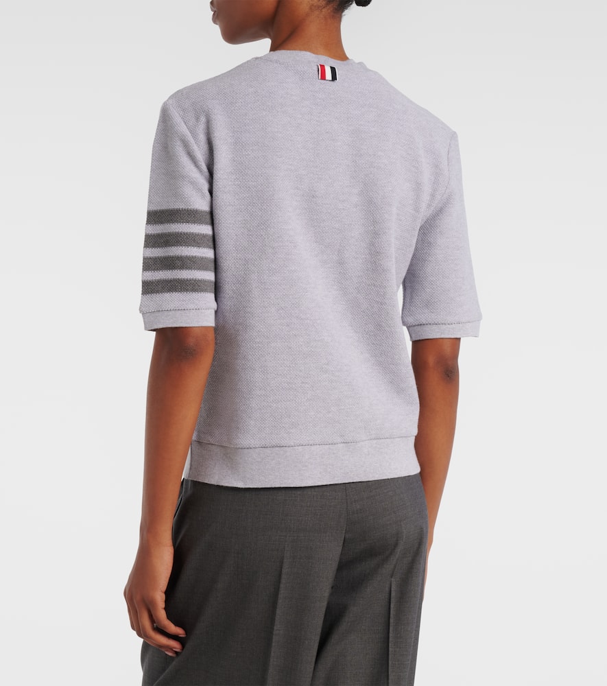 4-Bar cotton jersey T-shirt