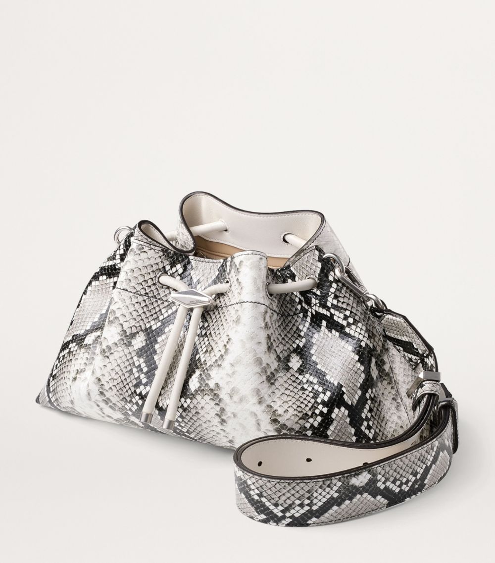 Leather Bon Bon Bucket Bag