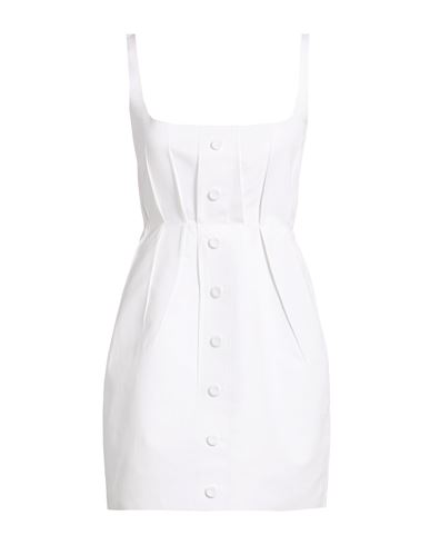 Woman Mini dress White Size 0 Cotton