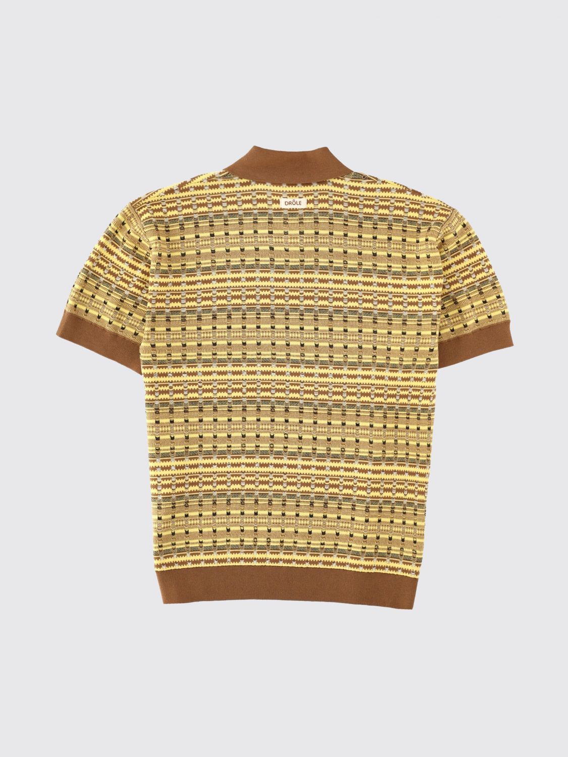 DRÔLE DE MONSIEUR Polo Shirt Men color Yellow