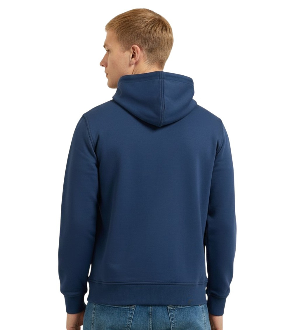 Blue Zip-Up Hoodie