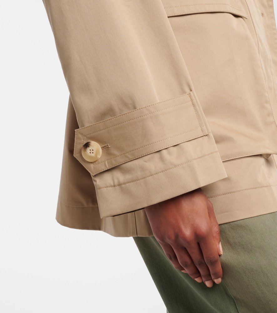 Shama cotton trench coat