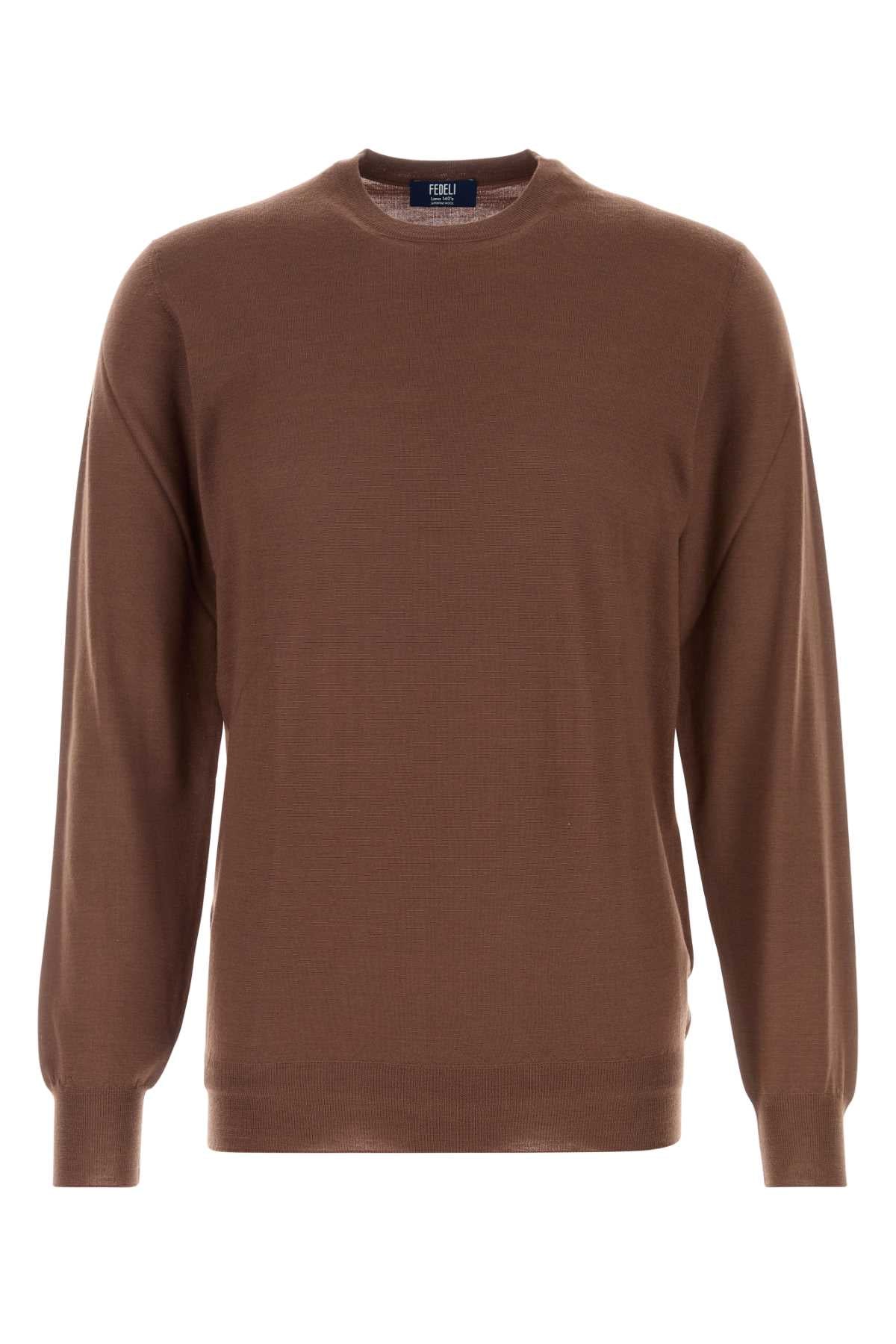 Sweater — Brown