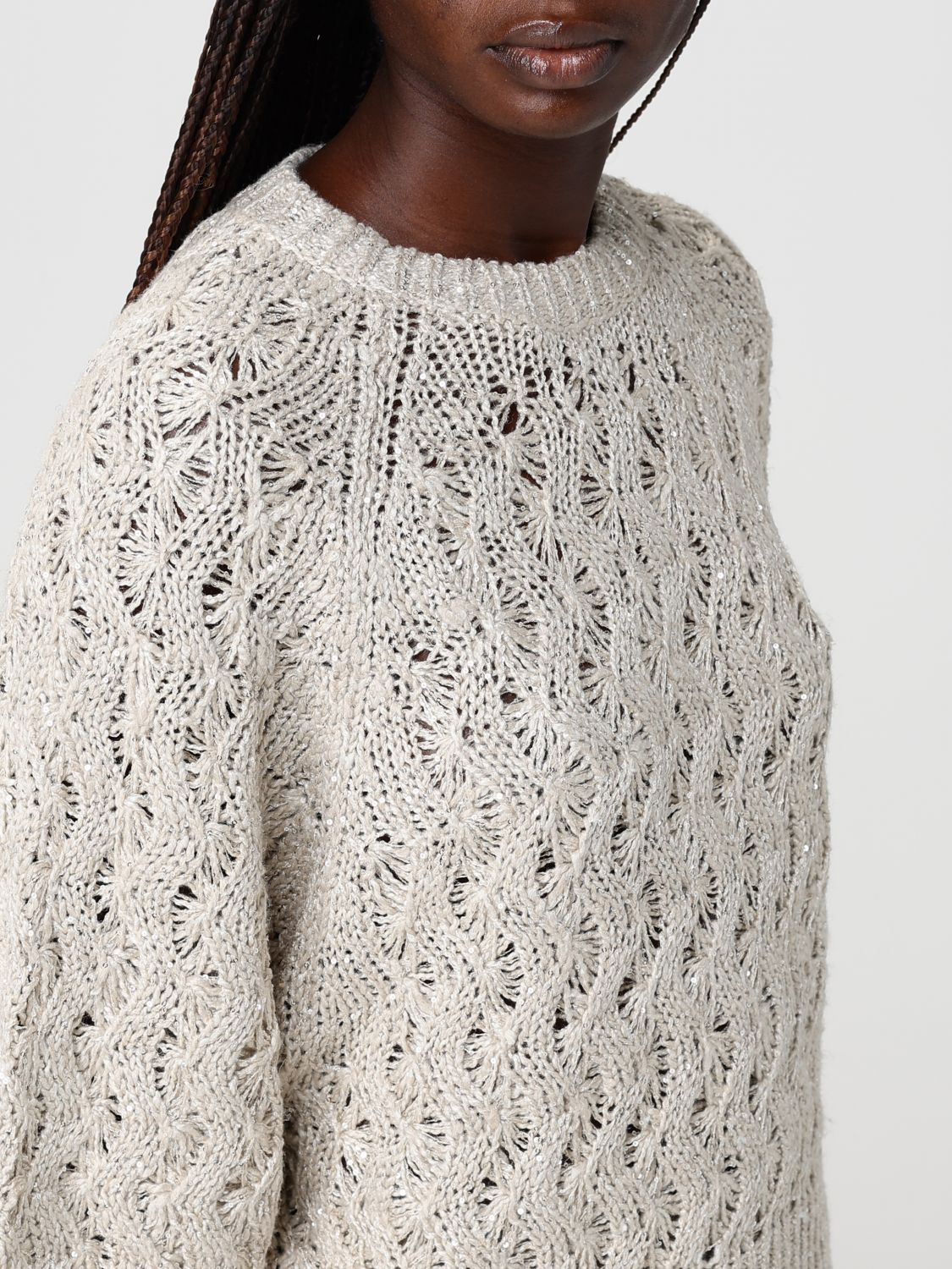 Cardigan Woman color Beige