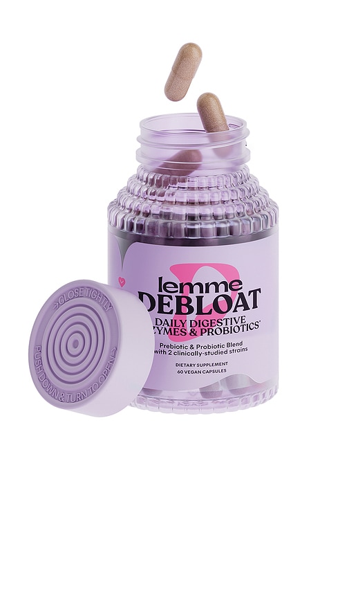 Lemme Debloat, Daily Digestive Enzymes & Probiotics Capsules in Beauty: NA
