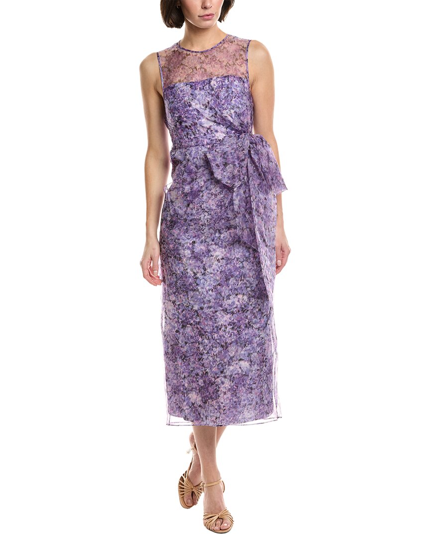 Miley Painted Silk Dress