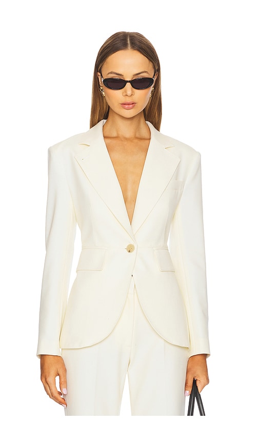 Smythe VESTE SEAMED en White.  4. Also en