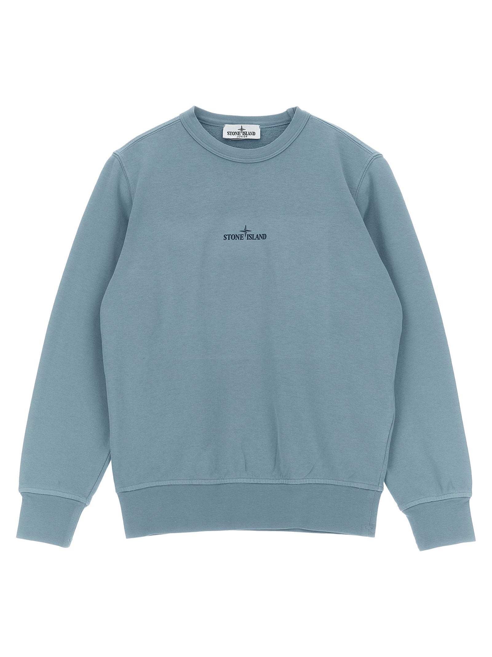 Logo-Embroidered Sweatshirt — Blue