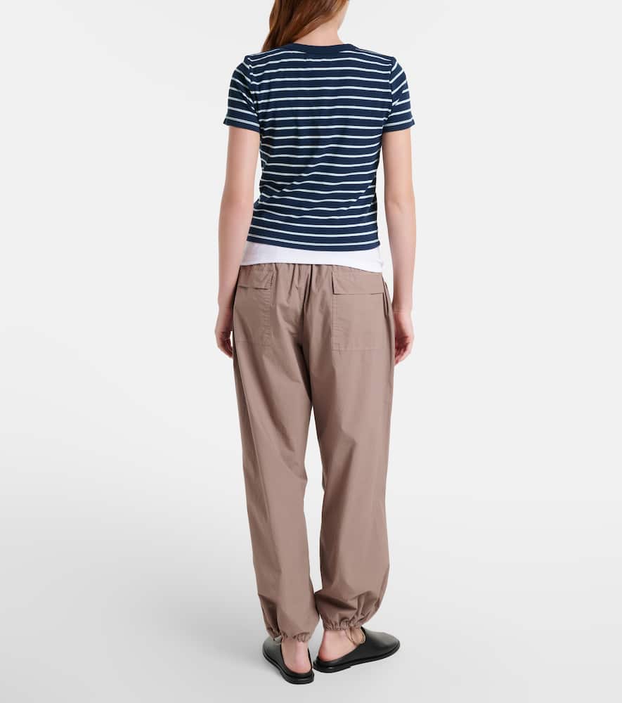Brooks cotton twill balloon pants