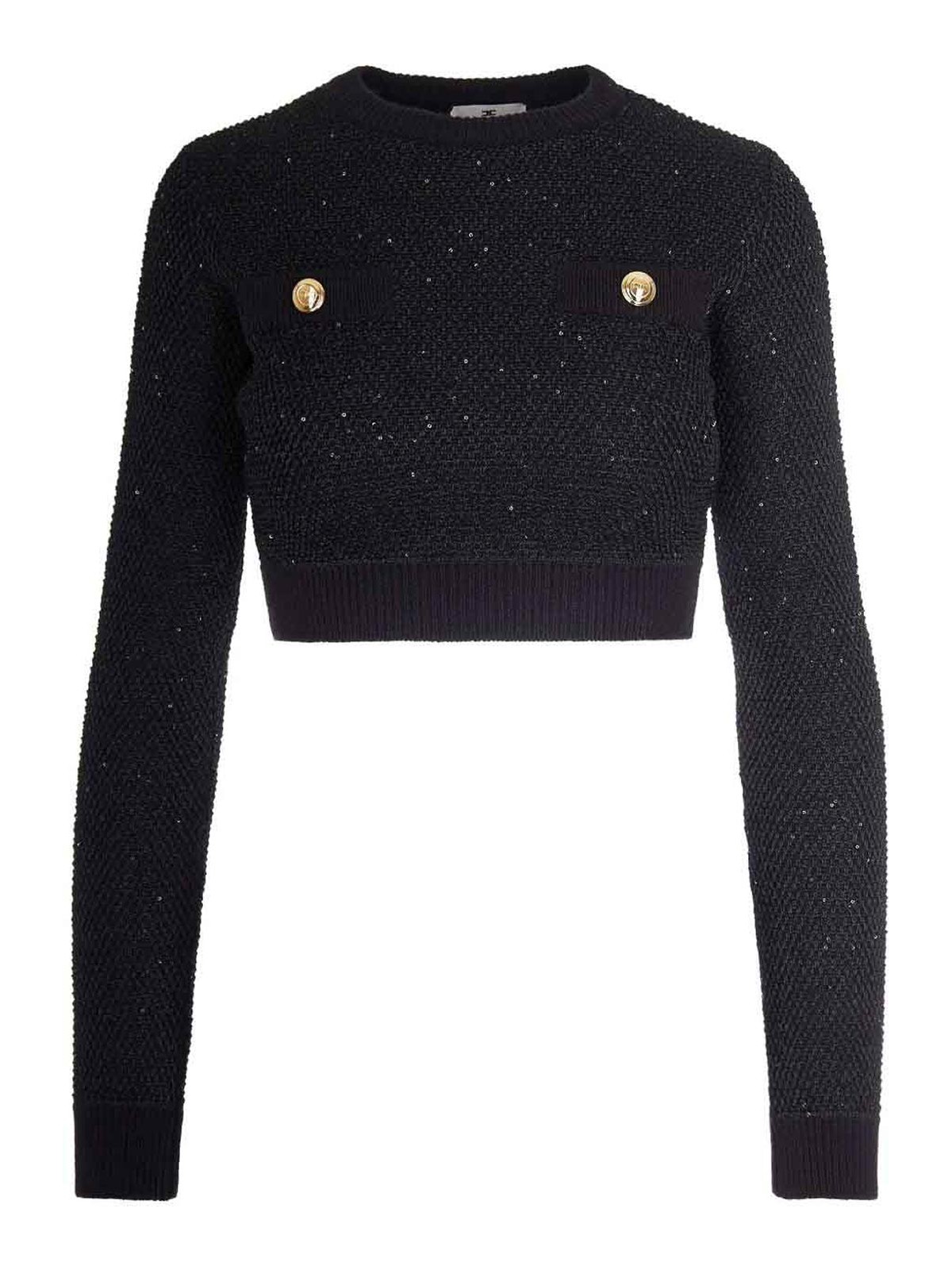 Black Tricot Sweater