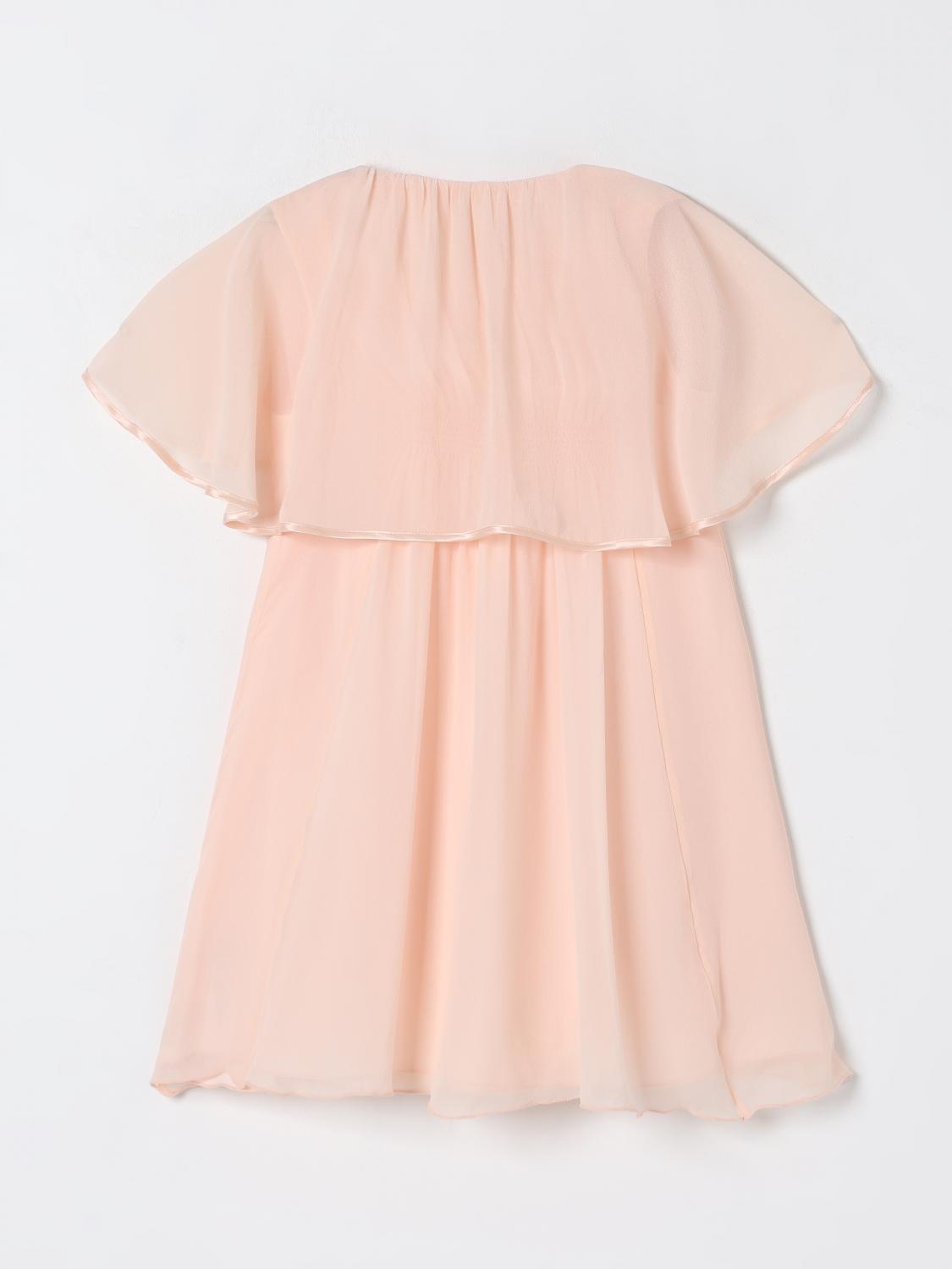 Dress CHLOÉ Kids color Pink