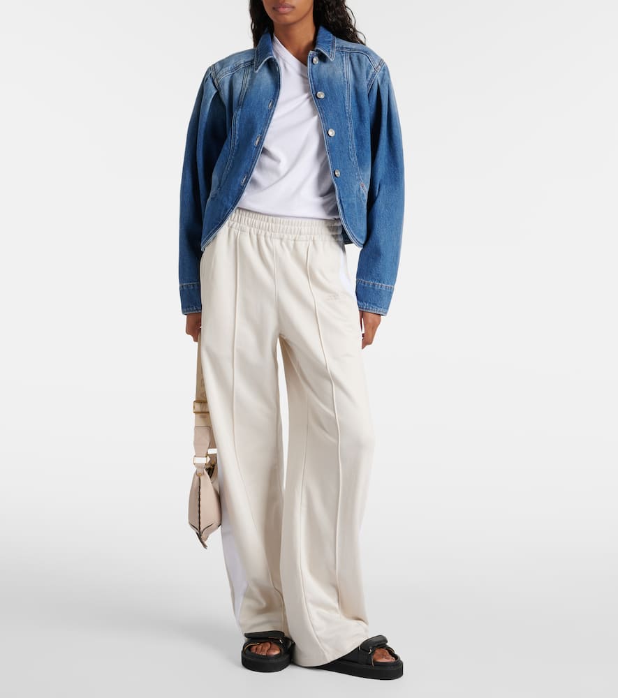 Roldy cotton-blend jersey sweatpants