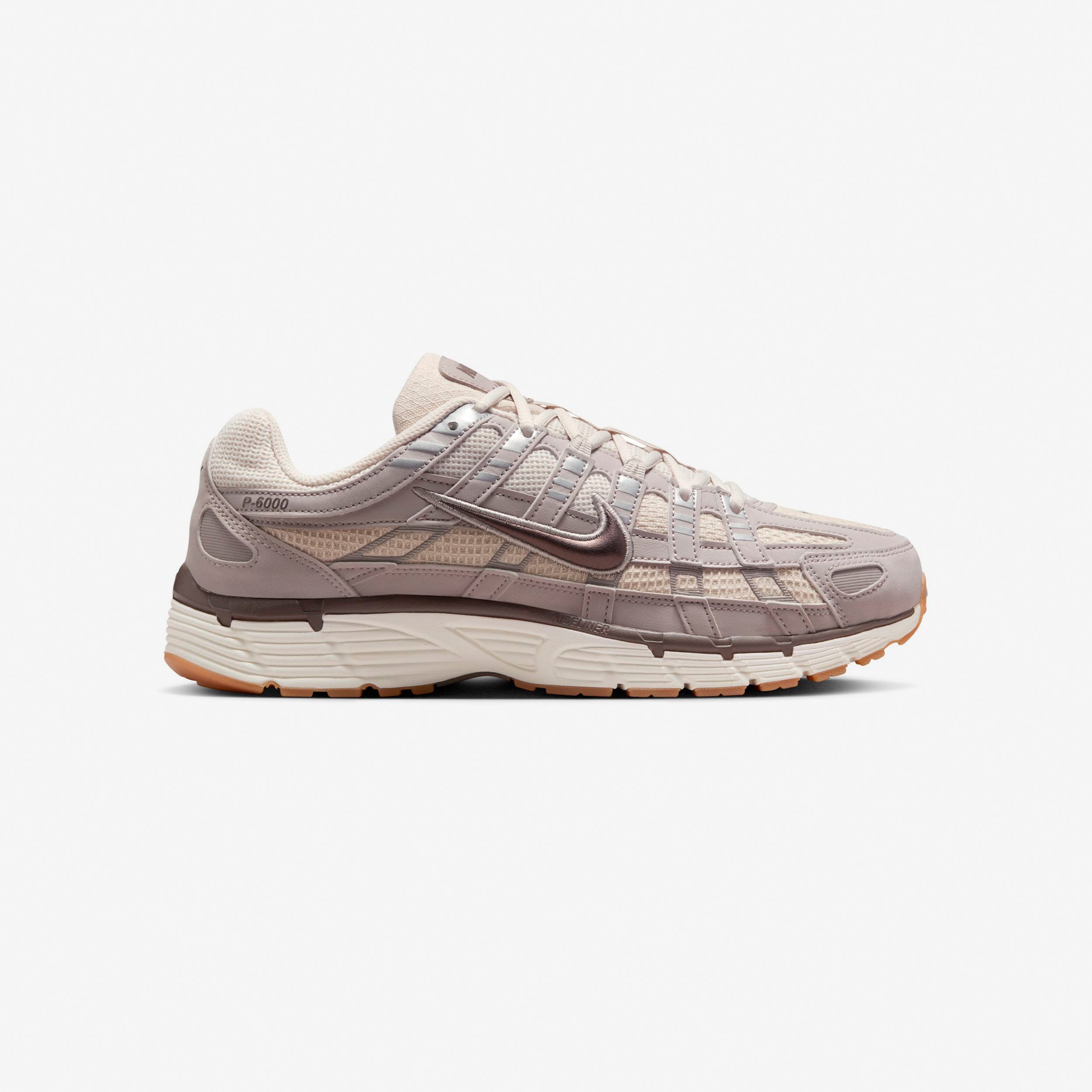 Nike | P-6000 SE - COLLEGE GREY/CAVE STONE-LT OREWOOD BRN-SAIL-MTLC PLATINUM-GUM LT BROWN - male