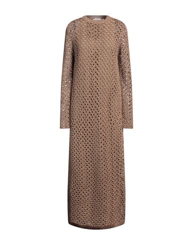 Woman Midi dress Brown
