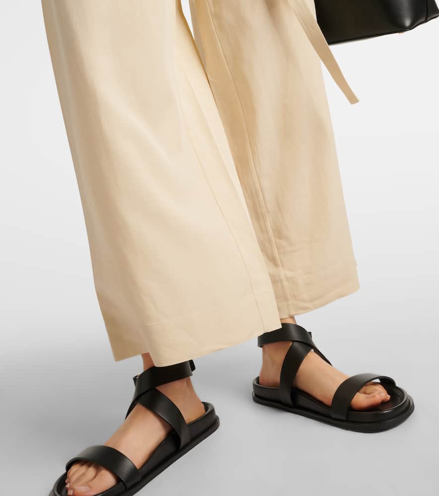 Toteme Tie-detail midi dress